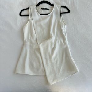 Zara white blouse